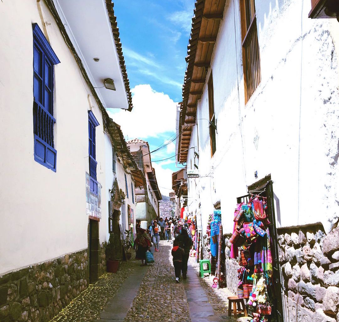 Peculiar Streets in Cusco