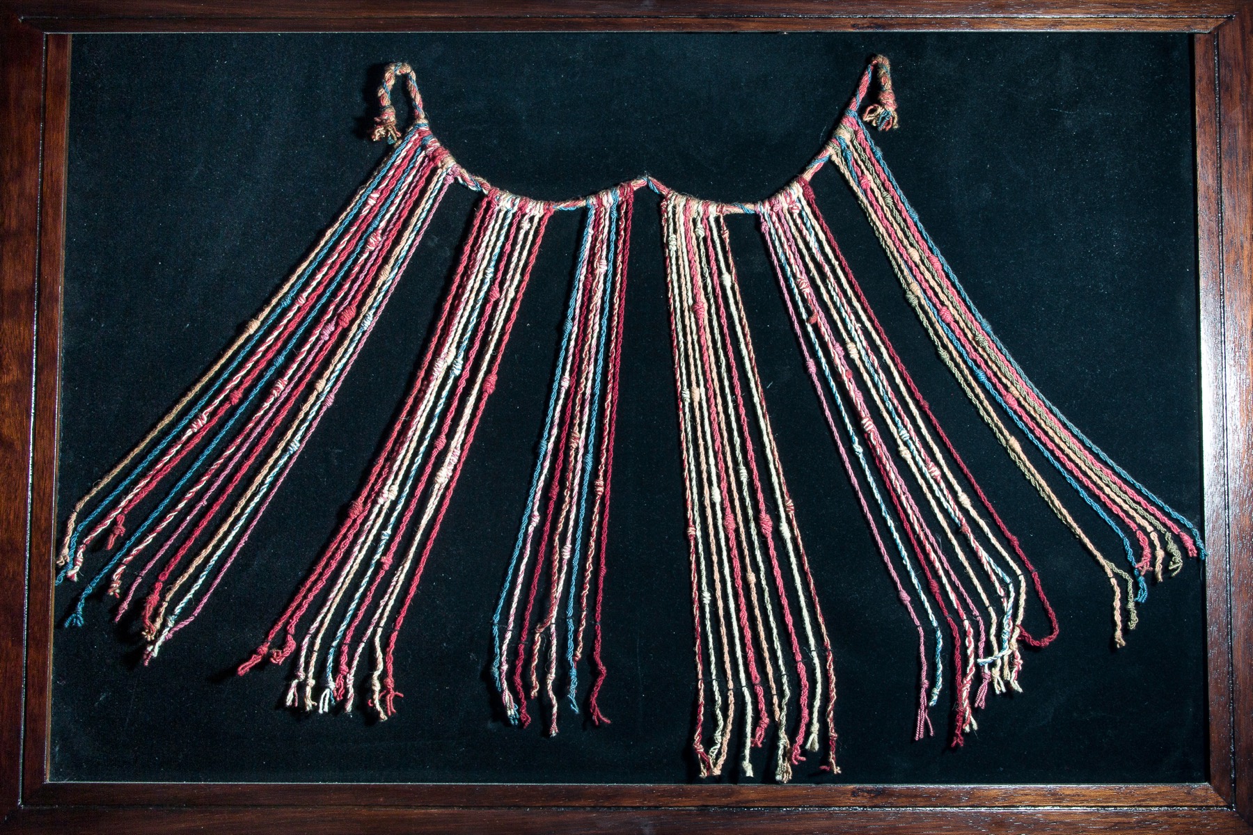 An Andean textile in the hotel